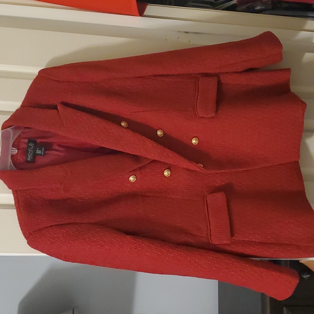 Rachel Zoe Deep Red Blazer